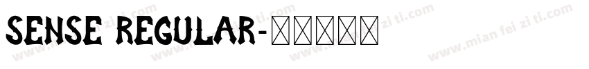 Sense Regular字体转换